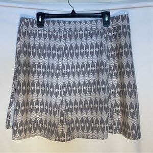 Ripskirt Hawaii Black and White A-Line Skirt wrap skirt size large